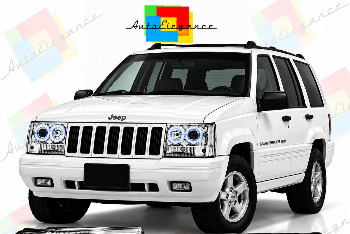 ART.11160  FARI ANTERIORI ADATTO  PER JEEP GRAND CHEROKEE 93-98