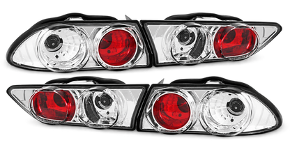 👉FANALI POSTERIORI CROMATO ADATTO PER ALFA ROMEO 156 97-03 👈