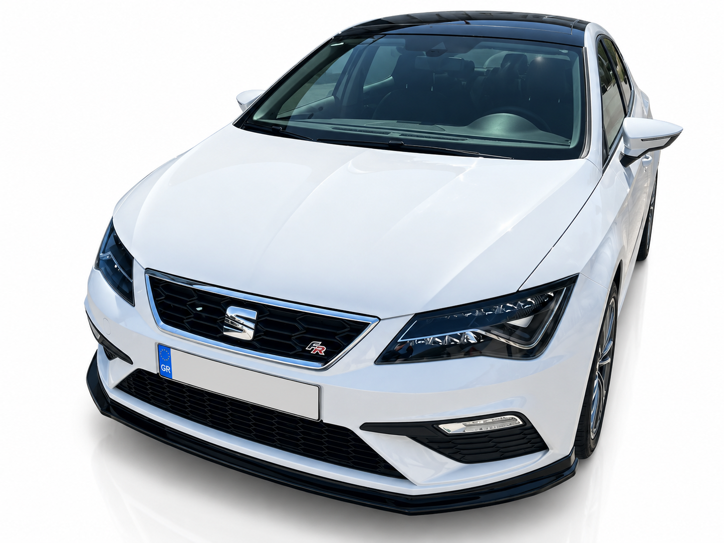 👉Splitter Anteriore ABS Nero Lucido per SEAT Leon Mk3 FR/Cupra Facelift 17-19👈