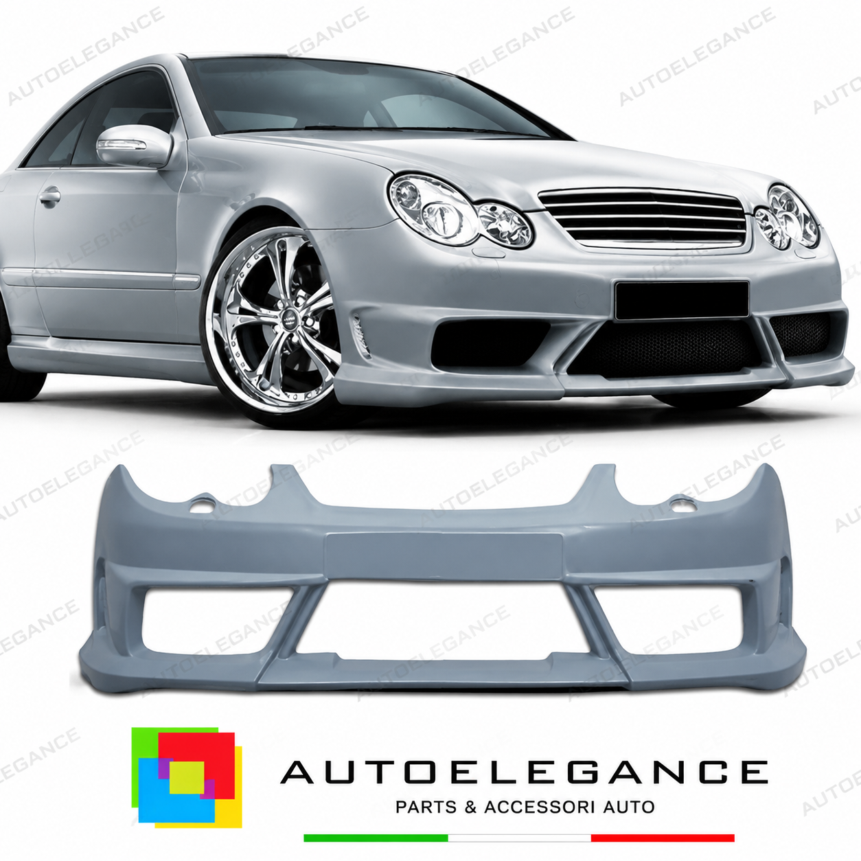 PARAURTI ANTERIORE MERCEDES CLASSE C C203 SPORTCOUPÉ 01-07