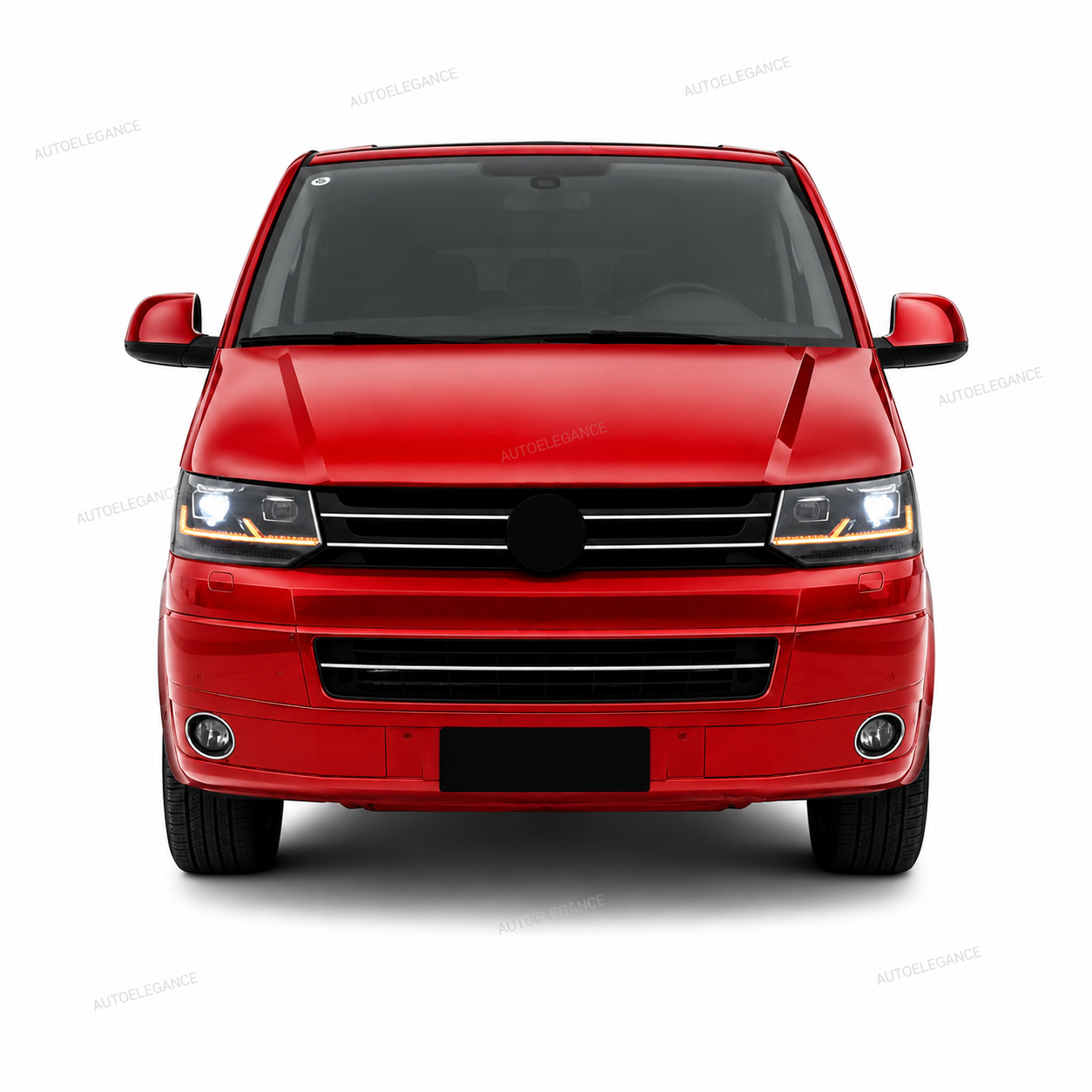 ART.10084 FARI ANTERIORI FULL FULL LED NERO CROMATO - VW T5.1 10-15