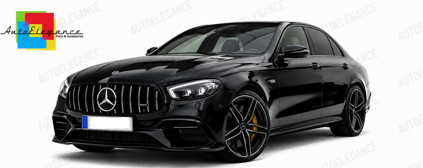 💕PARAURTI ANTERIORE MERCEDES W213 C238 21- LOOK AMG E63 + GRIGLIA💕