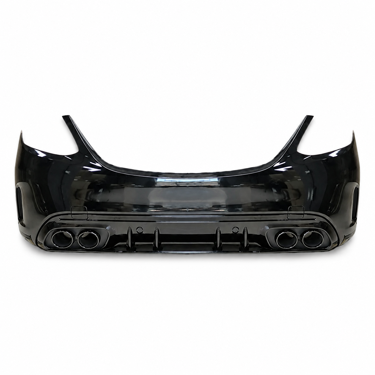 👉Paraurti Posteriore Mercedes Classe C 18-21 Look AMG C43-ABS Non Verniciato👈