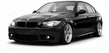 💕PARAURTI ANTERIORE BMW E90 E91 05-08 LOOK M3 PDC + FENDINEBBIA💕