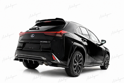 🔥ART.9679 SPLITTER POSTERIORE (CON BARRE VERTICALI) LEXUS UX F-SPORT Mk1🔥