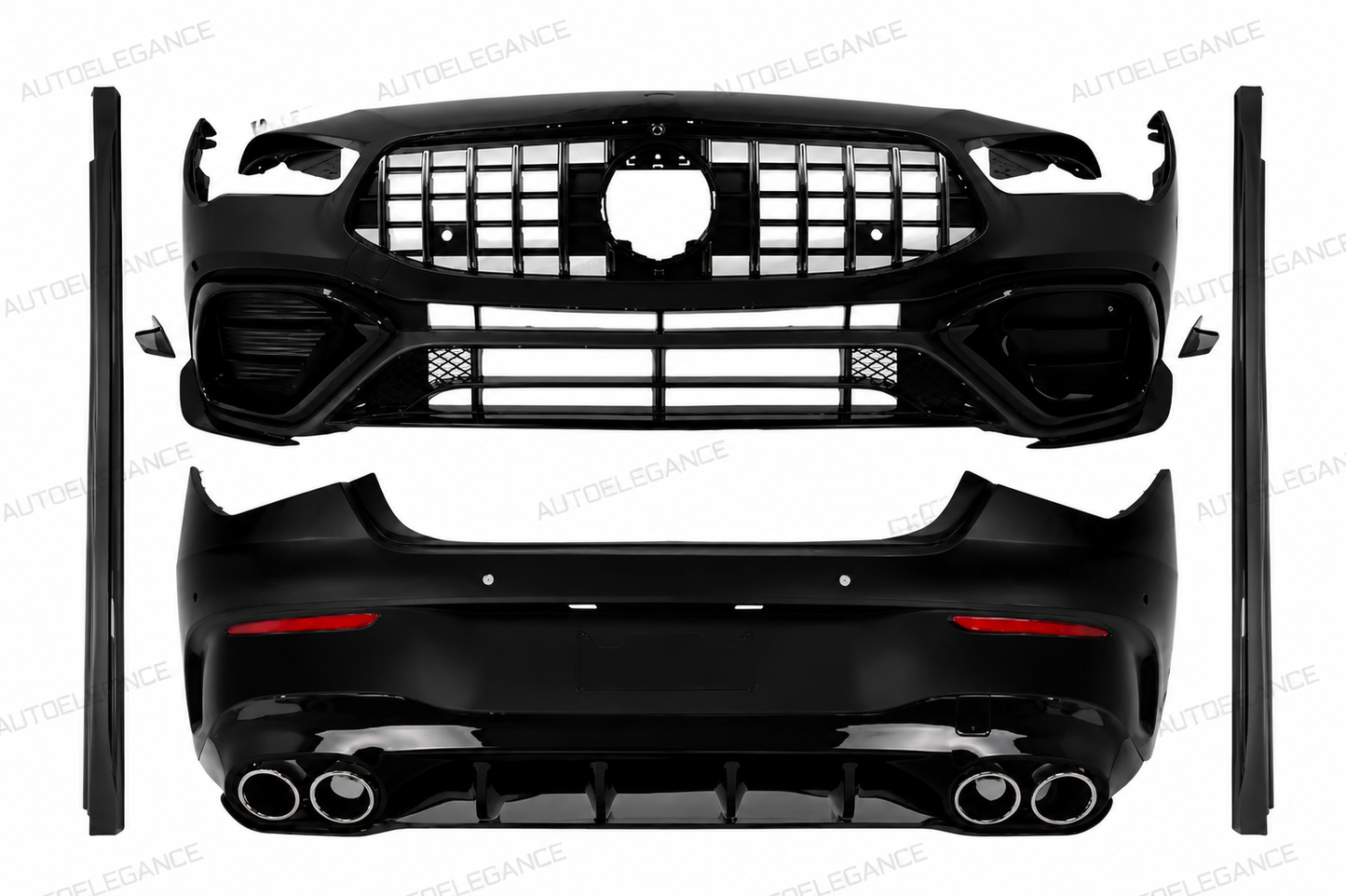 💫ART.9897 BODYKIT adatto per CLA C118 Berlina X118 Shooting Brake 2019 Grezzo💫