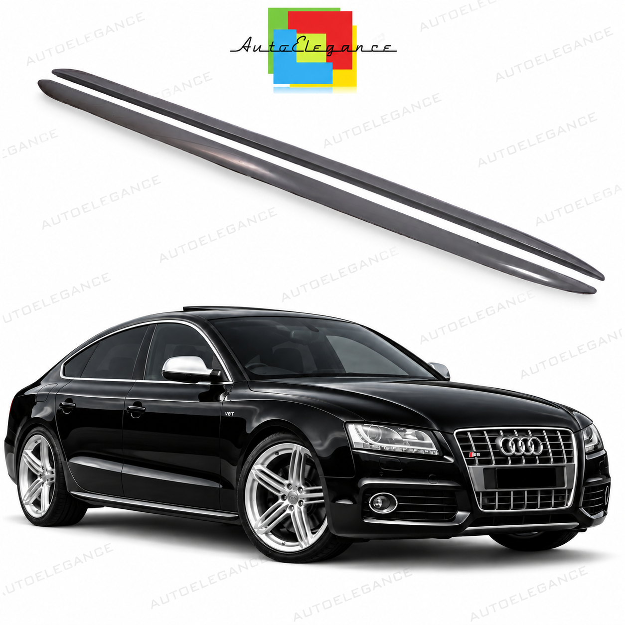 👉Sotto Minigonne stile S5 per Audi A5 Sportback (8TA) (2007-2011)👈