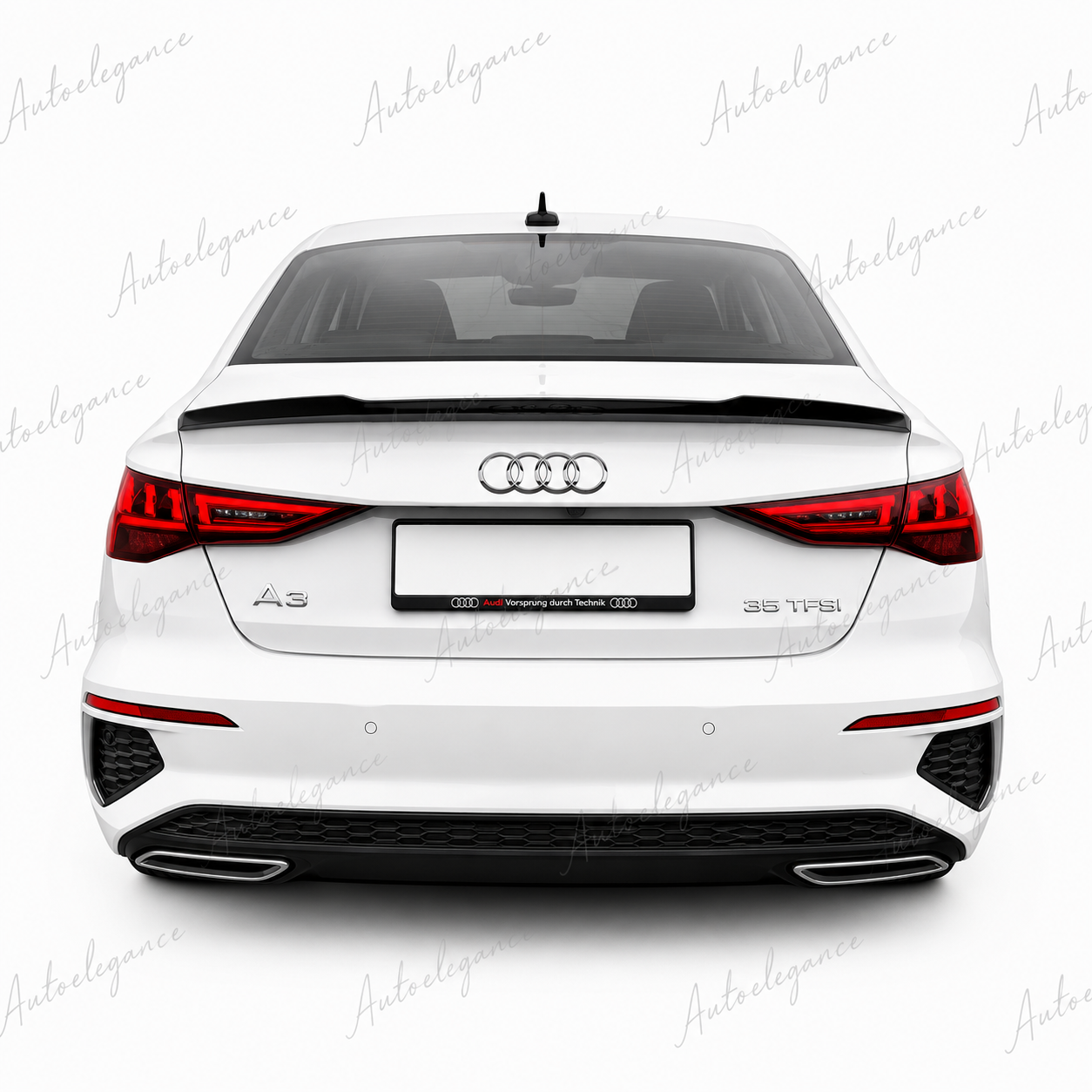 🔥ART.9885 SPOILER POSTERIORE STILE M4 PER AUDI A3 S3 RS3 8Y NERO LUCIDOo 20+🔥