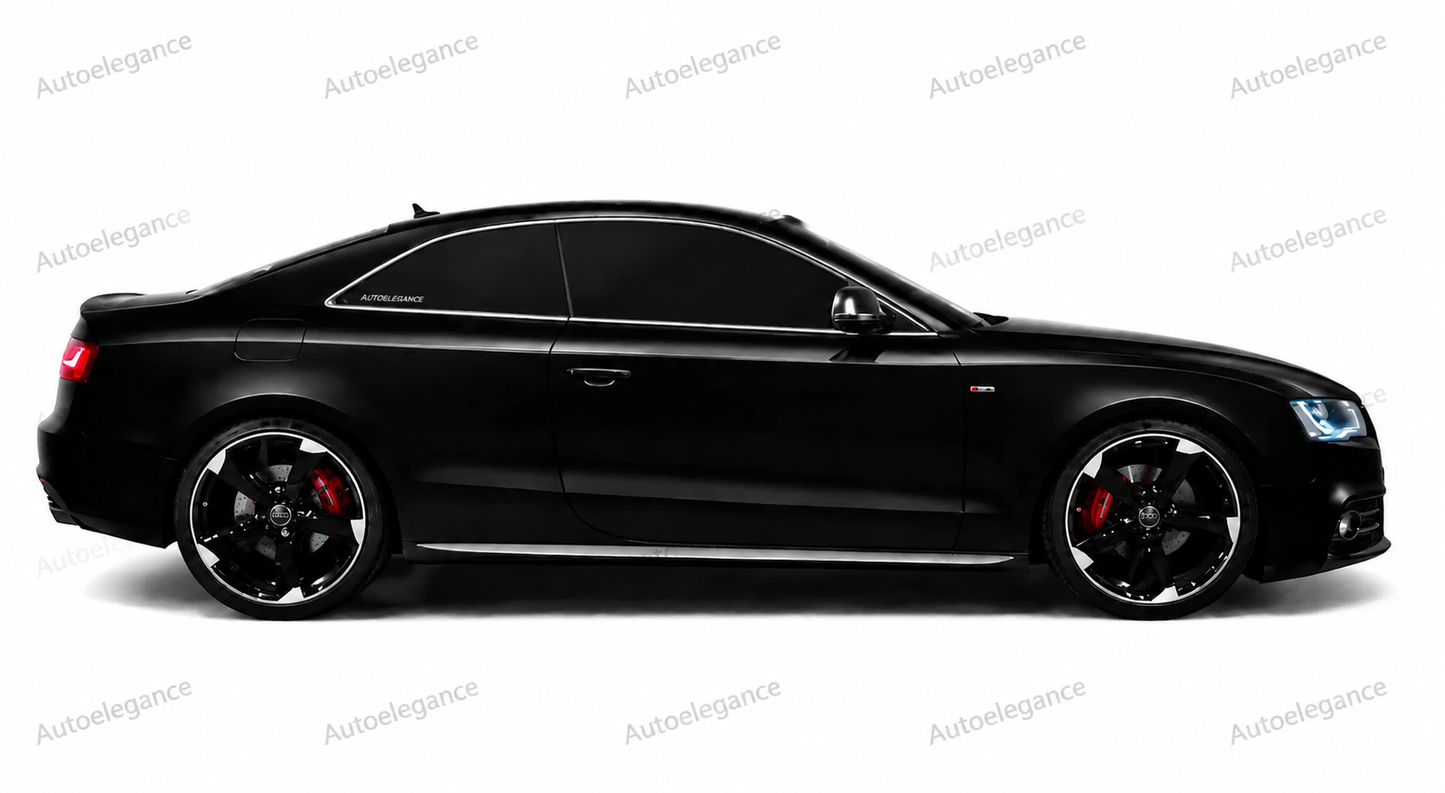🔥0437 MINIGONNE LATERALI AUDI A5 S5 SPORTBACK 08-14 LOOK S-LINE SOTTOPORTA🔥