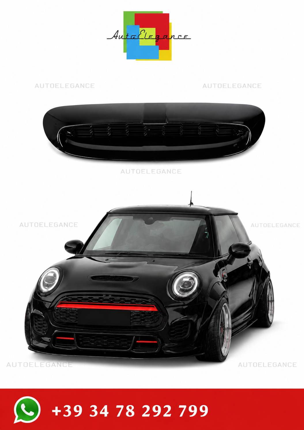 💫Prese d'aria sul cofano per Mini S JCW F54 F55 F56 F57💫