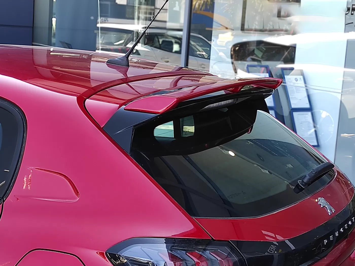 Spoiler sul tetto V.2 Peugeot 208 Mk2 (2019-)
