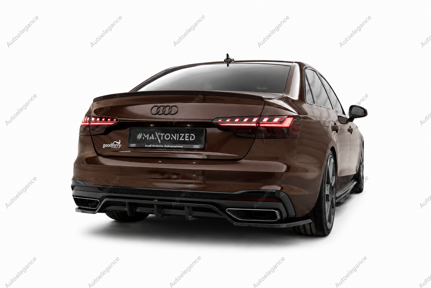 🔥ART.9868 SPLITTER POSTERIORE V.2 ADATTO PER  AUDI A4 S-LINE B9 FACELIFT🔥
