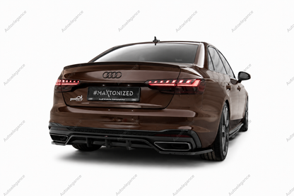 🔥ART.9868 SPLITTER POSTERIORE V.2 ADATTO PER  AUDI A4 S-LINE B9 FACELIFT🔥