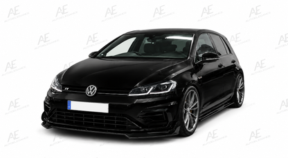 💕 ART.10098  SPLITTER VW Golf 7/7.5 (2012-2019) Nero lucido💕