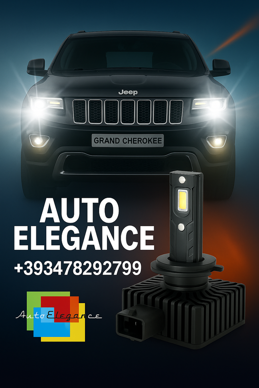 💕COPPIA LAMPADE D1S LED DA XENON A LED PER  JEEP GRAND CHEROKEE III💕