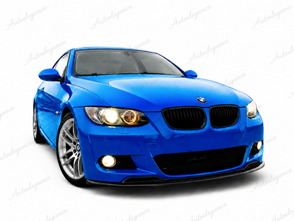 🔥ART.0692 SOTTO PARAURTI ANTERIORE PER BMW 3 E92 E93 M SPORT SPLITTER ABS🔥