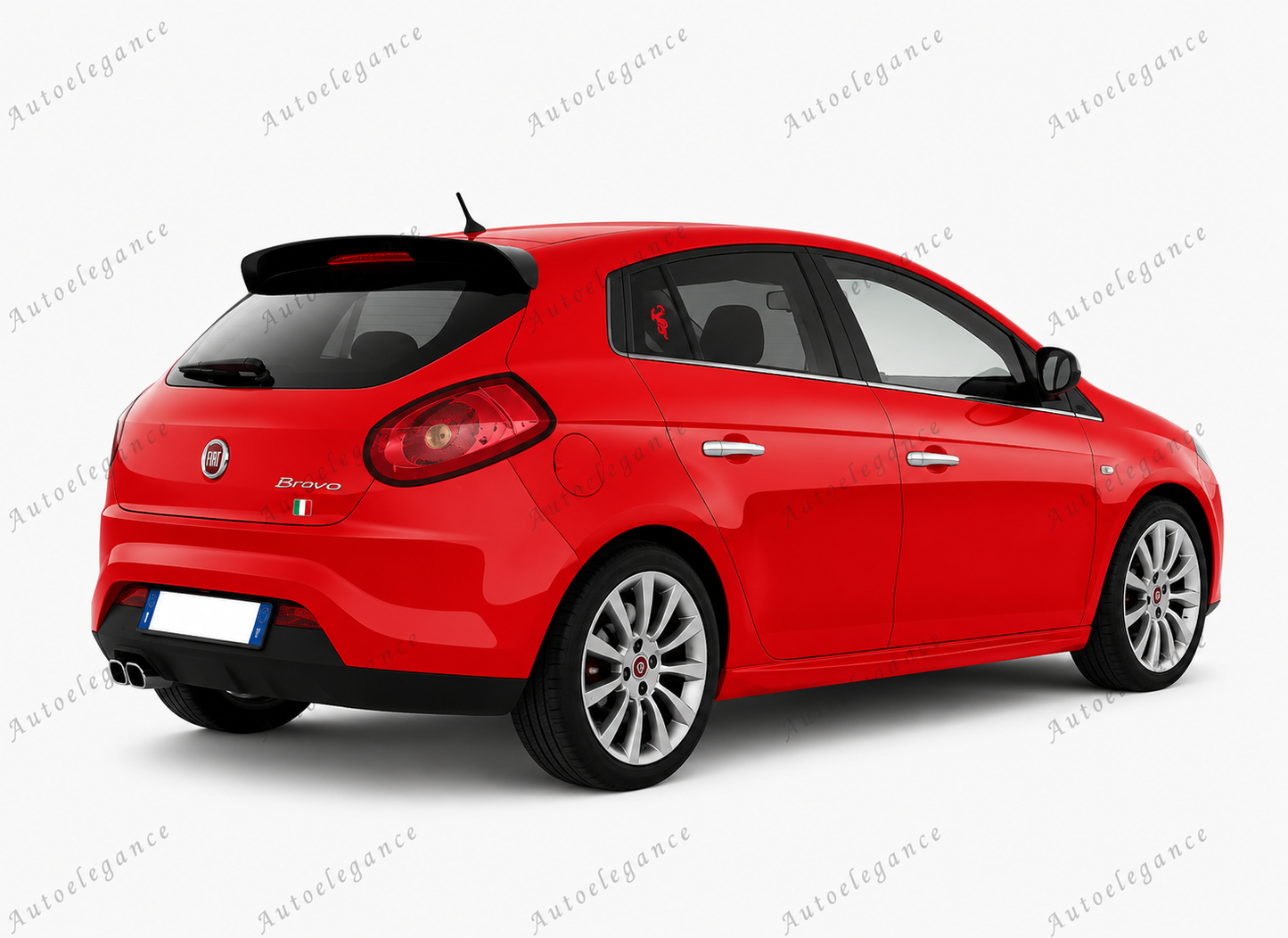 🔥ART.0106 COPPIA MINIGONNE LATERALI FIAT BRAVO II SOTTOPORTA SPORTIVI ABS🔥