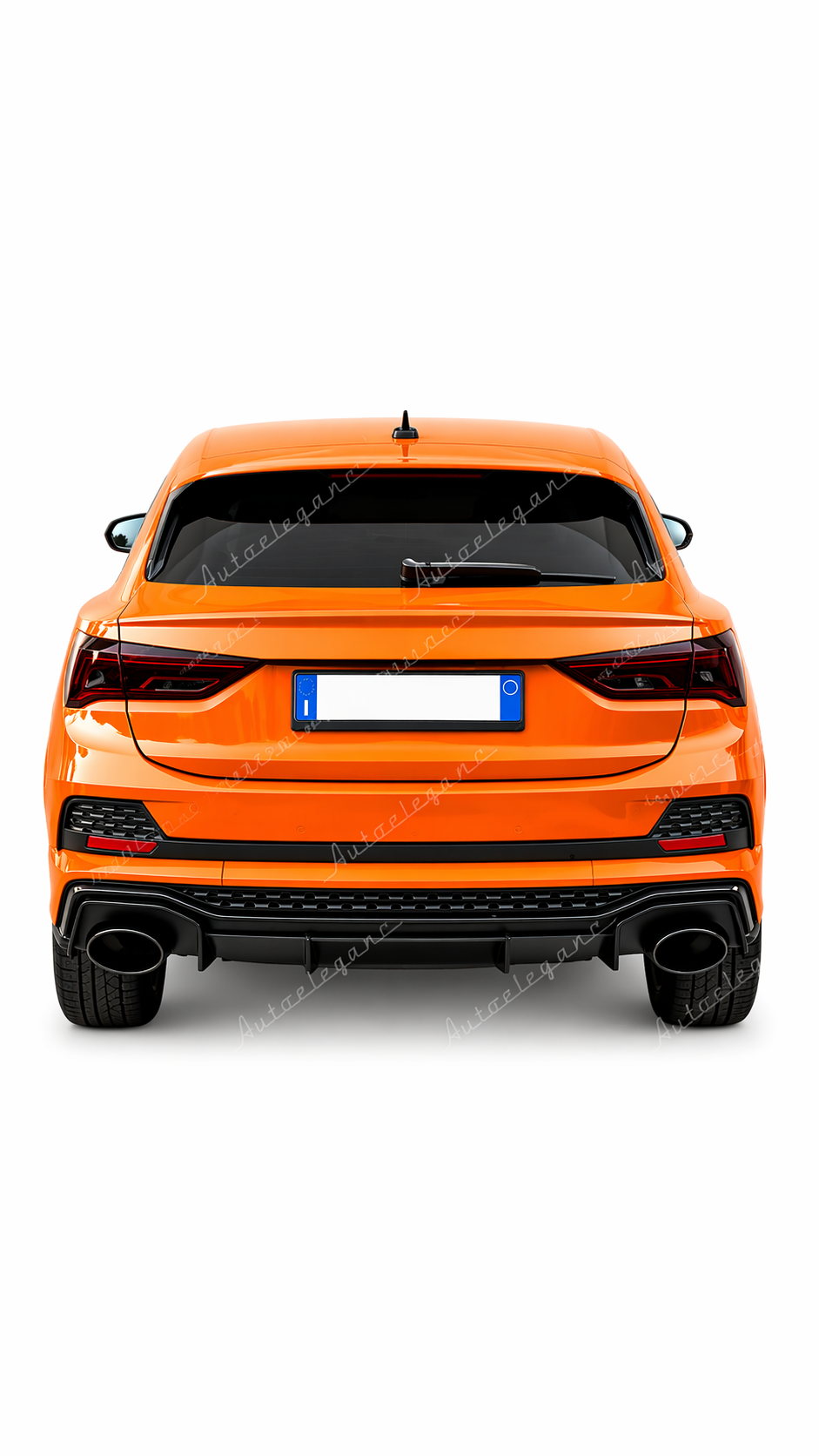 🔥ART.3919 DIFFUSORE PER AUDI Q3 F3 SPORTBACK 2019-2023 S-LINE LOOK NERO🔥