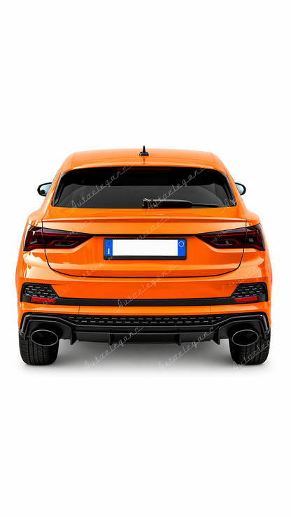 🔥ART.3919 DIFFUSORE PER AUDI Q3 F3 SPORTBACK 2019-2023 S-LINE LOOK NERO🔥