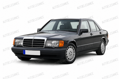 💕ART.10236 GRIGLIA MERCEDES 190 W201 82-93 LOOK AVANTGARDE CROMATA💕