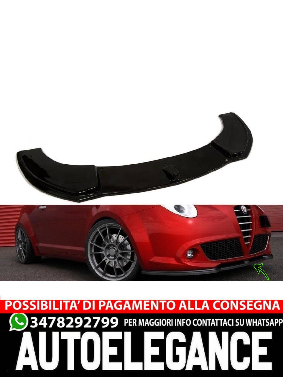 ⭐SPLITTER ANTERIORE ALFA ROMEO MITO⭐