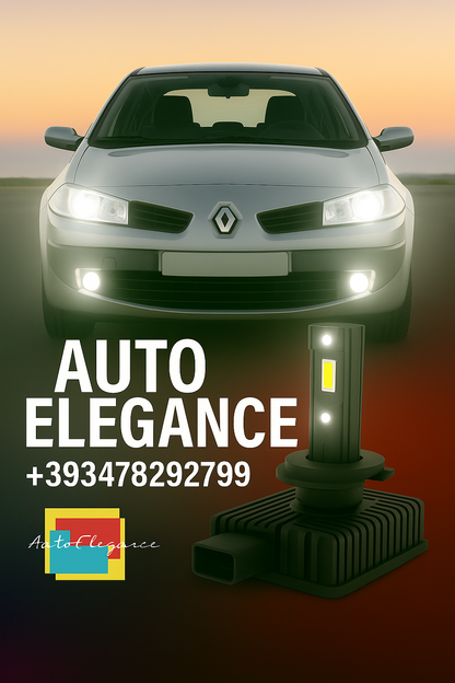 COPPIA LAMPADE D2S LED DA XENON A LED PER   RENAULT  Megane I