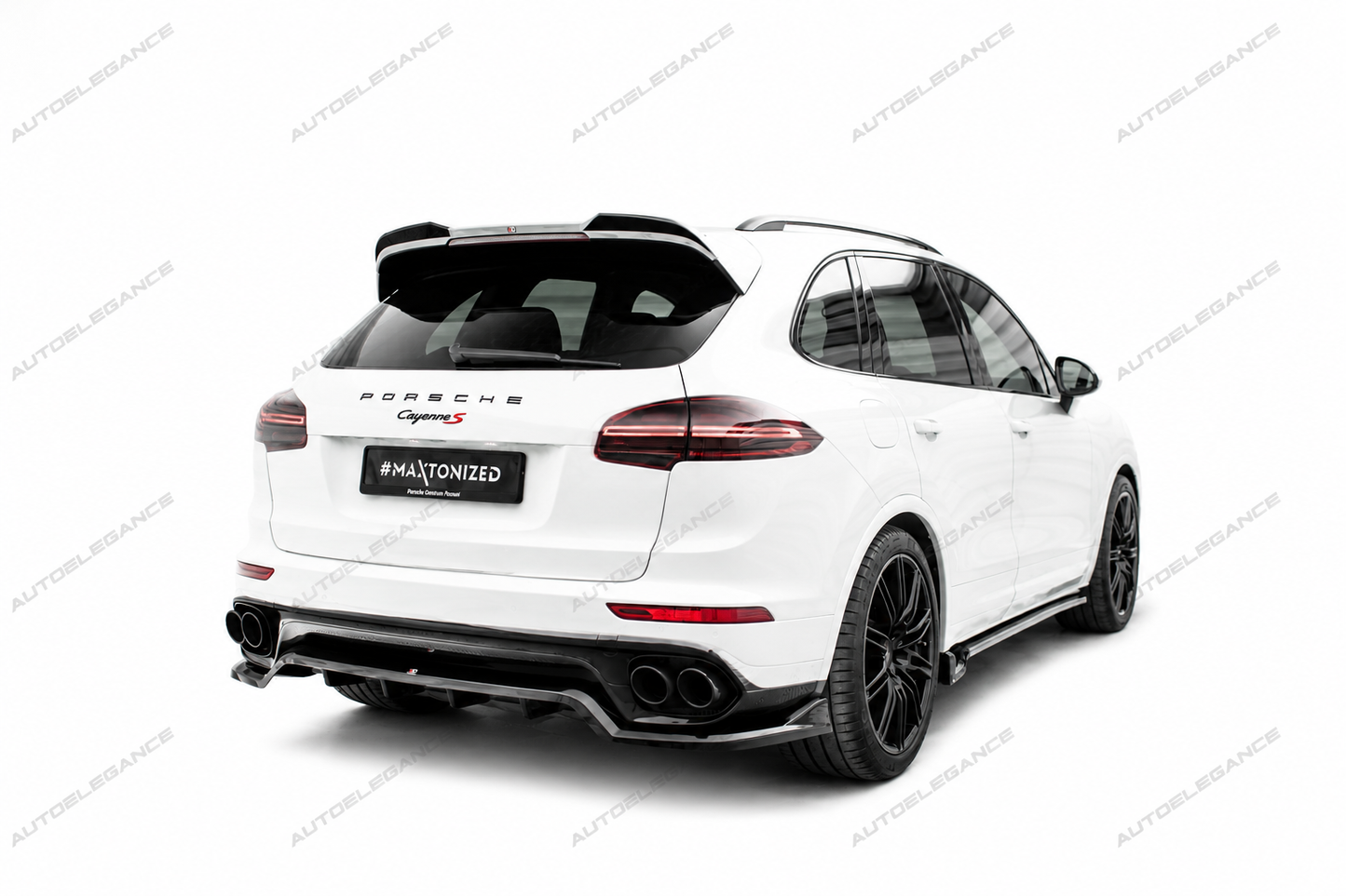 🔥ART.9861 SPLITTER POSTERIORE PER PORSCHE CAYENNE Mk2 FACELIFT🔥