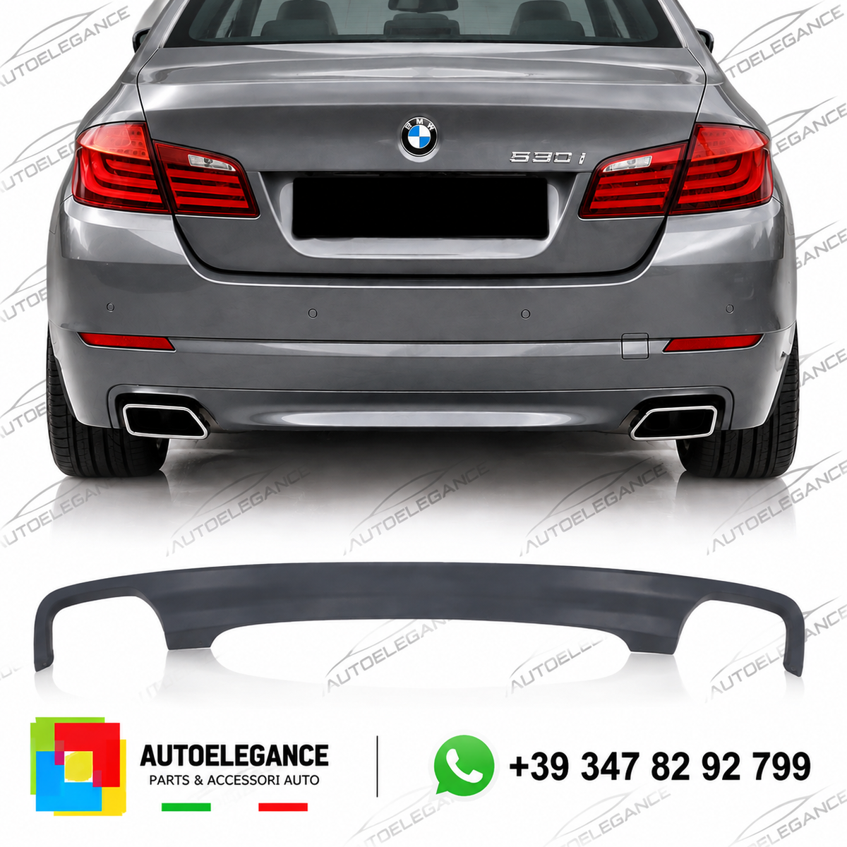 DIFFUSORE ADATTO PER BMW F10 LOOK M 535i