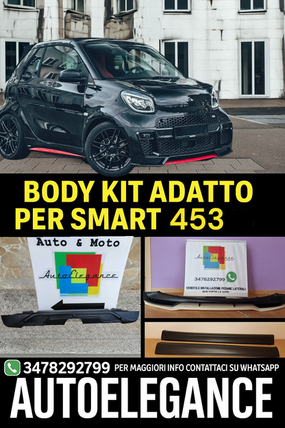 ⭐BODYKIT ADATTO PER SMART 453 LOOK BRABUS⭐