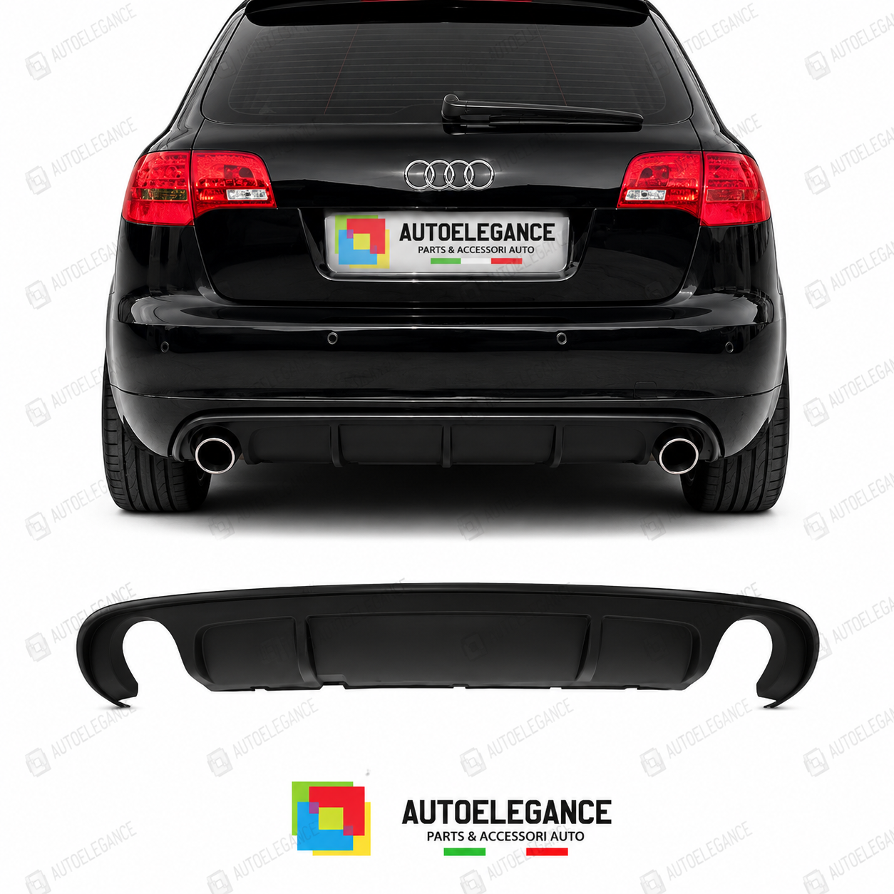 DIFFUSORE PER AUDI A6 C6 4F BERLINA AVANT 08-11