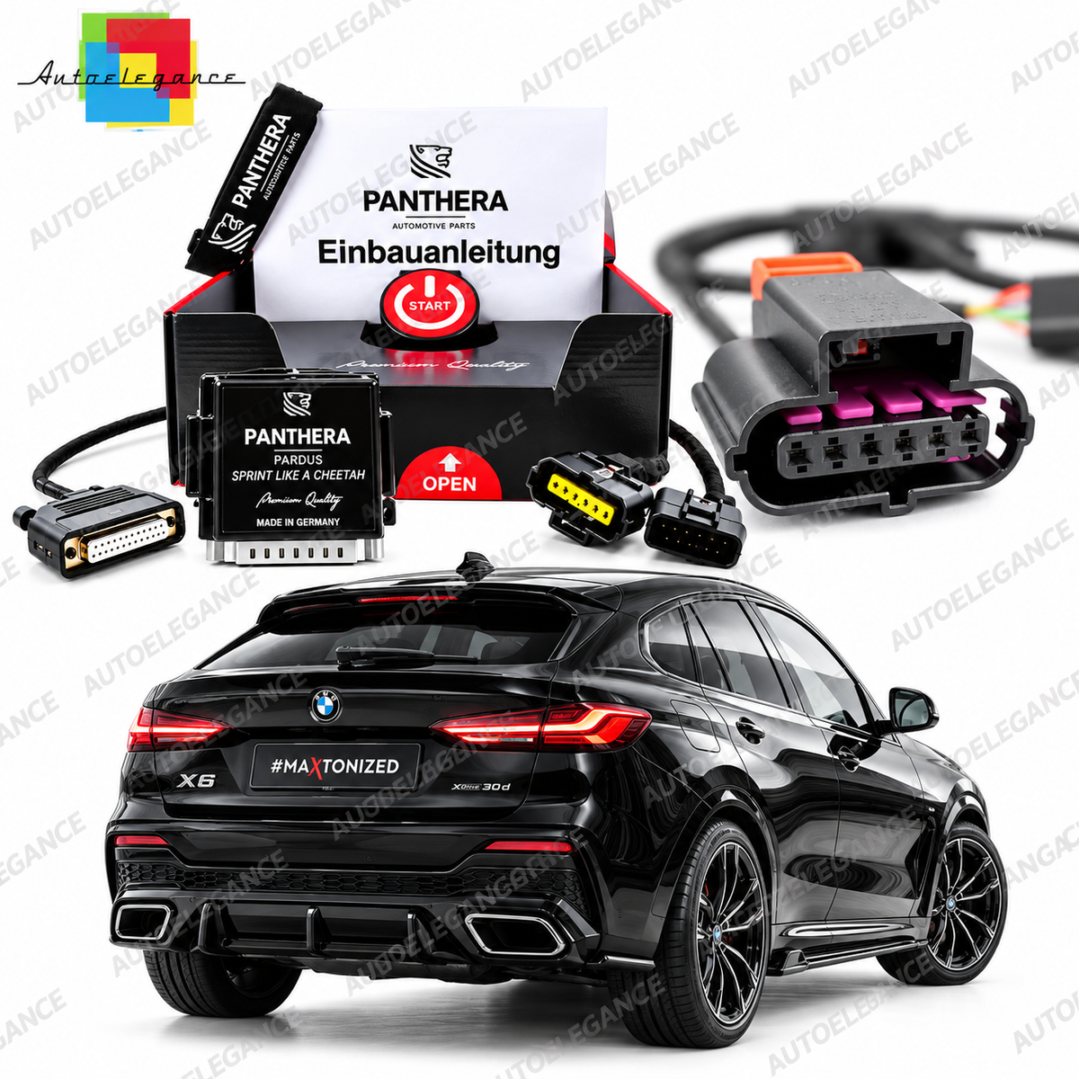 🔥Panthera Pardus Power Pedal Acceleratore Plug & Play per BMW X6 🔥