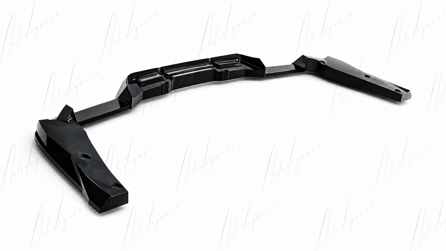 🔥ART.9698 SPLITTER POSTERIORE (CON BARRE VERTICALI) BMW X4M F98 FACELIFT🔥