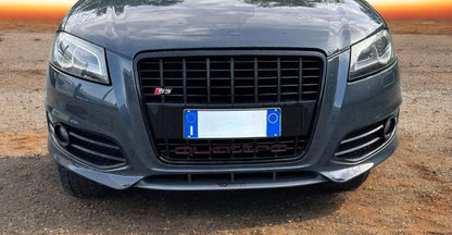 ⭐GRIGLIA ANTERIORE ADATTO PER AUDI A3 S3 8P 2008-2012 FULL BLACK⭐