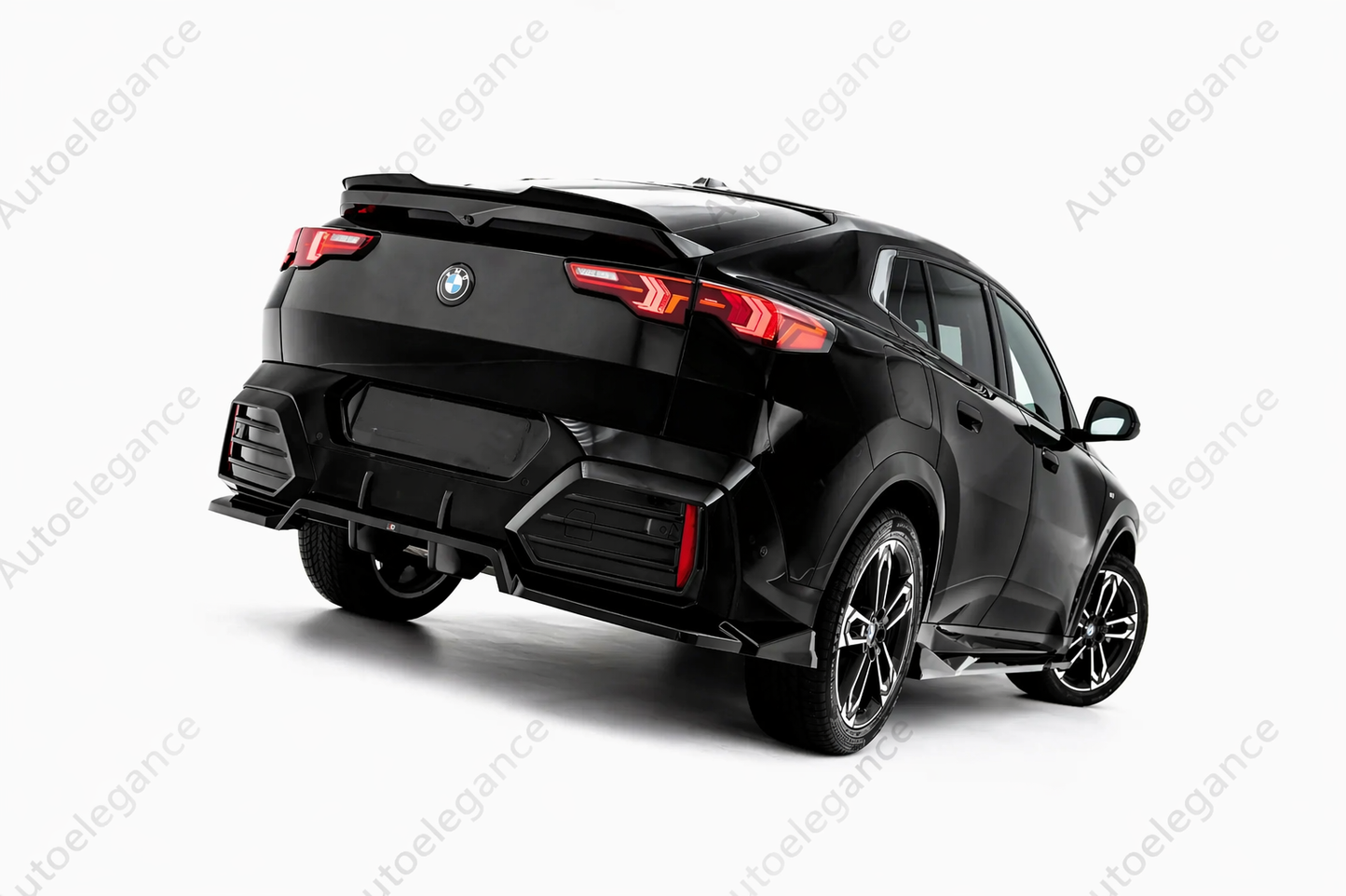 🔥ART.9657 SPLITTER POSTERIORE (CON BARRE VERTICALI) BMW X2 M-Pack / iX2 U10🔥