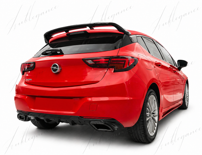 🔥ART.0312 DIFFUSORE ADATTO PER OPEL ASTRA K 2015-2021 LOOK SPORT NERO LUCIDO🔥