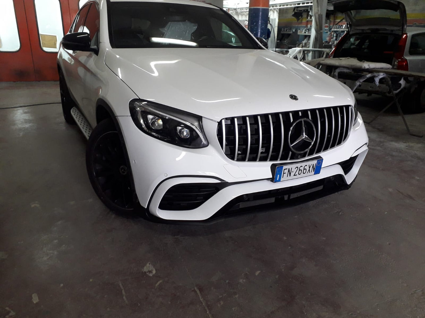 Front Bumper Suitable for Mercedes GLC X253 SUV GLC Coupe C253 (2015-2019)