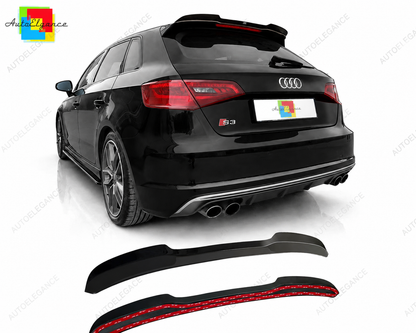 👉Prolunga Tappo Spoiler Tetto per Audi S3/A3 S-Line 8V Hatchback /Sportback👈