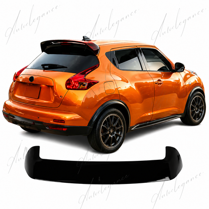 🔥ART.9724 SPOILER POSTERIORE PER TETTO NISSAN JUKE NERO LUCIDO IN ABS 10 -19🔥
