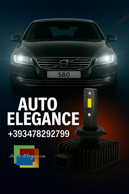 💕COPPIA LAMPADE D1S LED DA XENON A LED PER  VOLVO S80 II💕