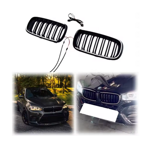 ART.7647  GRIGLIA CON LED BWM X5 F15 X6 F16