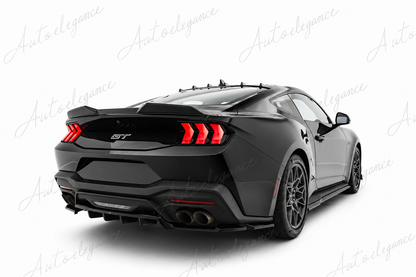 🔥ART.9736 SPLITTER POSTERIORE (CON BARRE VERTICALI) PER FORD MUSTANG GT Mk7🔥