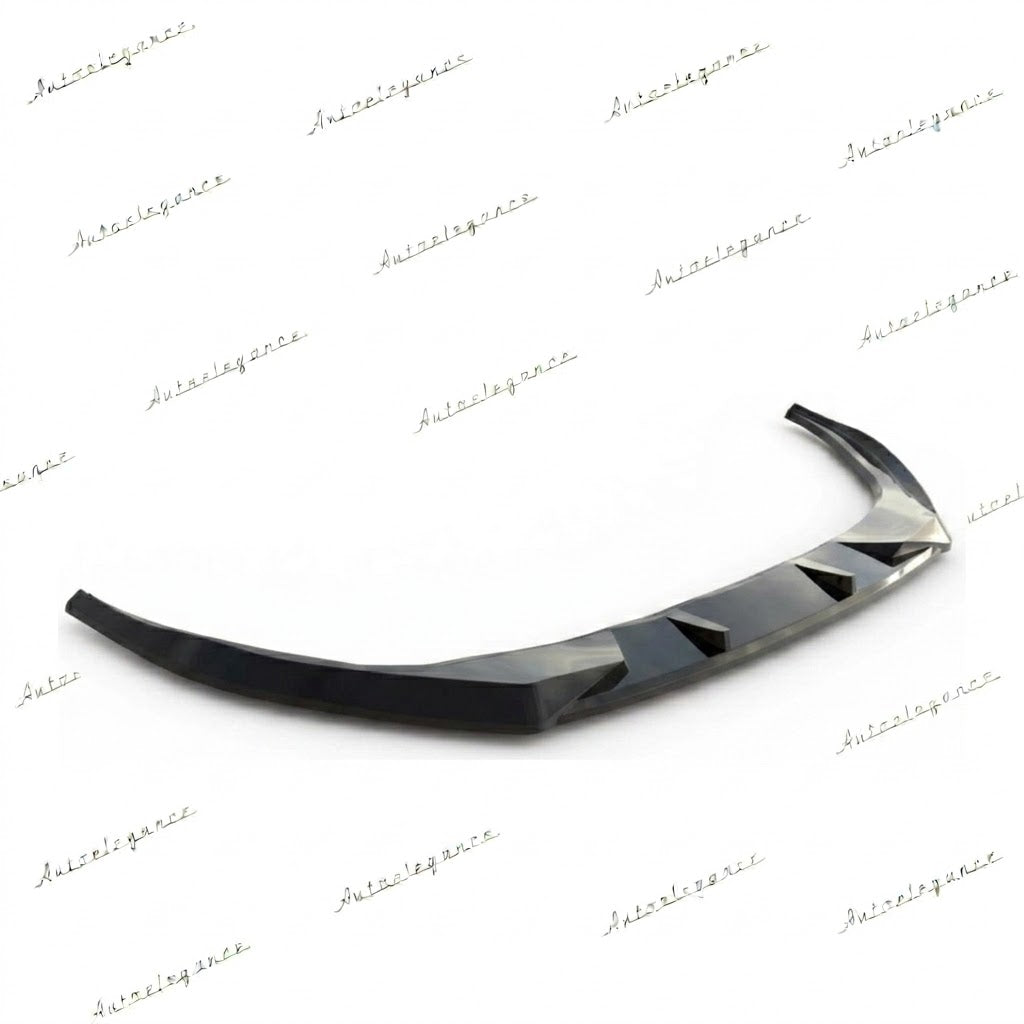 🔥ART.9977 SPLITTER ANTERIORE PER AUDI A3 S3 8Y FACELIFT MAX V1 NERO LUCIDO🔥