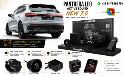 💫ART.2672 PANTHERA Soundsystem Booster 7.0 - Audi SQ5 Sportback /SUV Mk3 2024💫