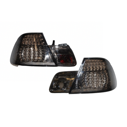 💫ART.5009 Fanali Posteriore LED per BMW E46 Coupe '98 Fumé💫