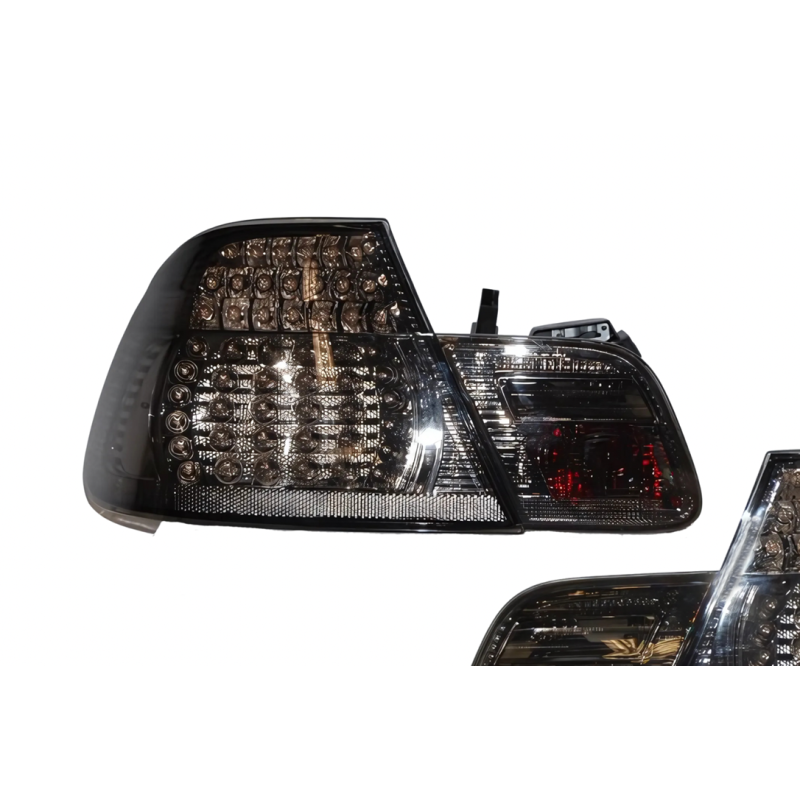 💫ART.5009 Fanali Posteriore LED per BMW E46 Coupe '98 Fumé💫