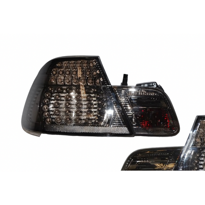 💫ART.5009 Fanali Posteriore LED per BMW E46 Coupe '98 Fumé💫