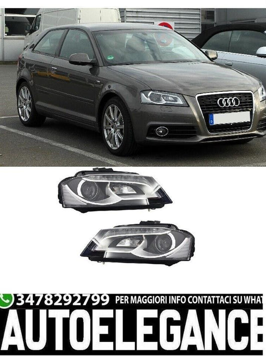 Fari anteriori a LED DRL per Audi A3 8P 8P1 8PA (2009-2012) Facelift