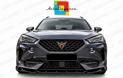 ART.1340  SPLITTER ADATTO PER  CUPRA FORMENTOR 2020-2024 NERO LUCIDO