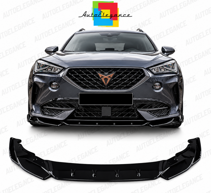 ART.1340  SPLITTER ADATTO PER  CUPRA FORMENTOR 2020-2024 NERO LUCIDO