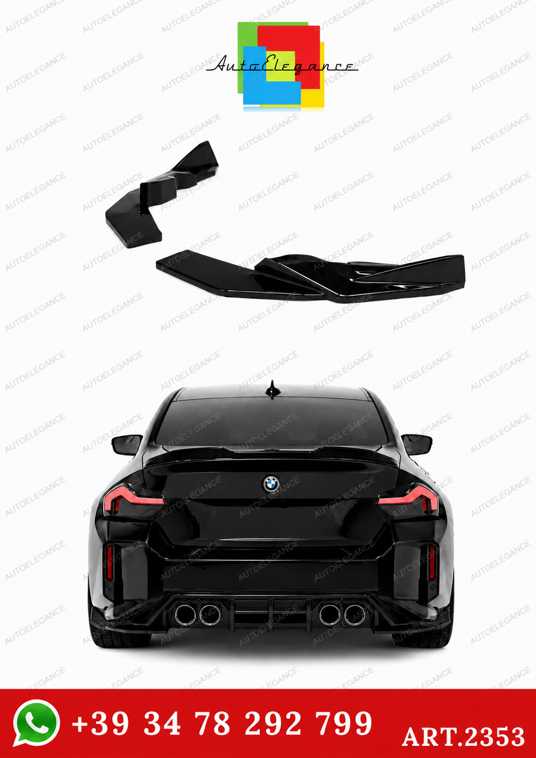 💕ART.2353 FLAP BMW M2 G87 2023+💕